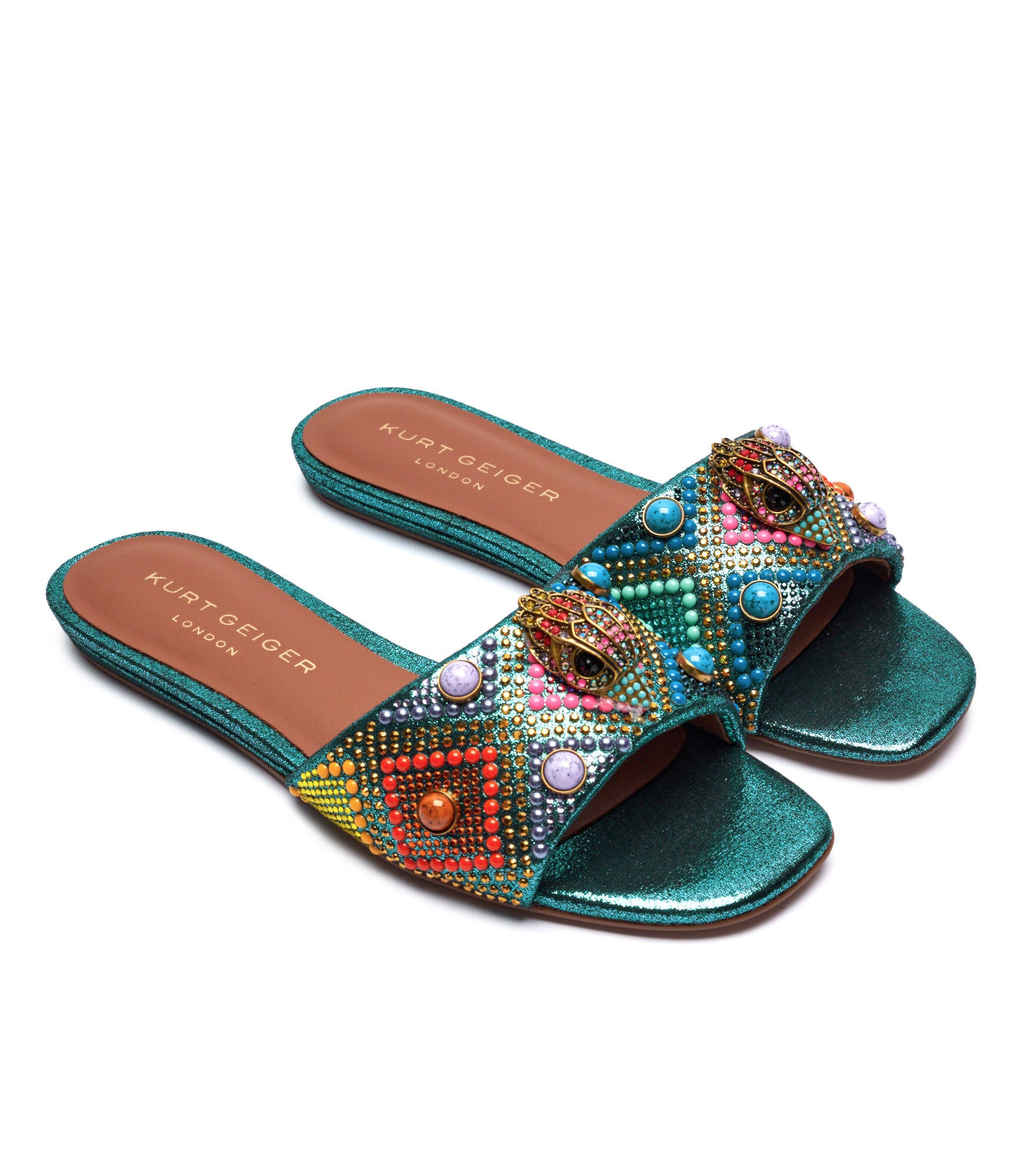 Kurt Geiger CIABATTA Donna KENSINGTON FLAT JEWE