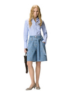 Pinko Jeans Donna BALLO BERMUDA DENIM + EYELETS 106258A32OPJD