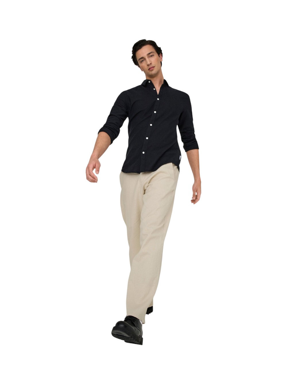 ONLY & SONS Pantalone Uomo ONSBOB LOOSE COT LIN 0007 22031565