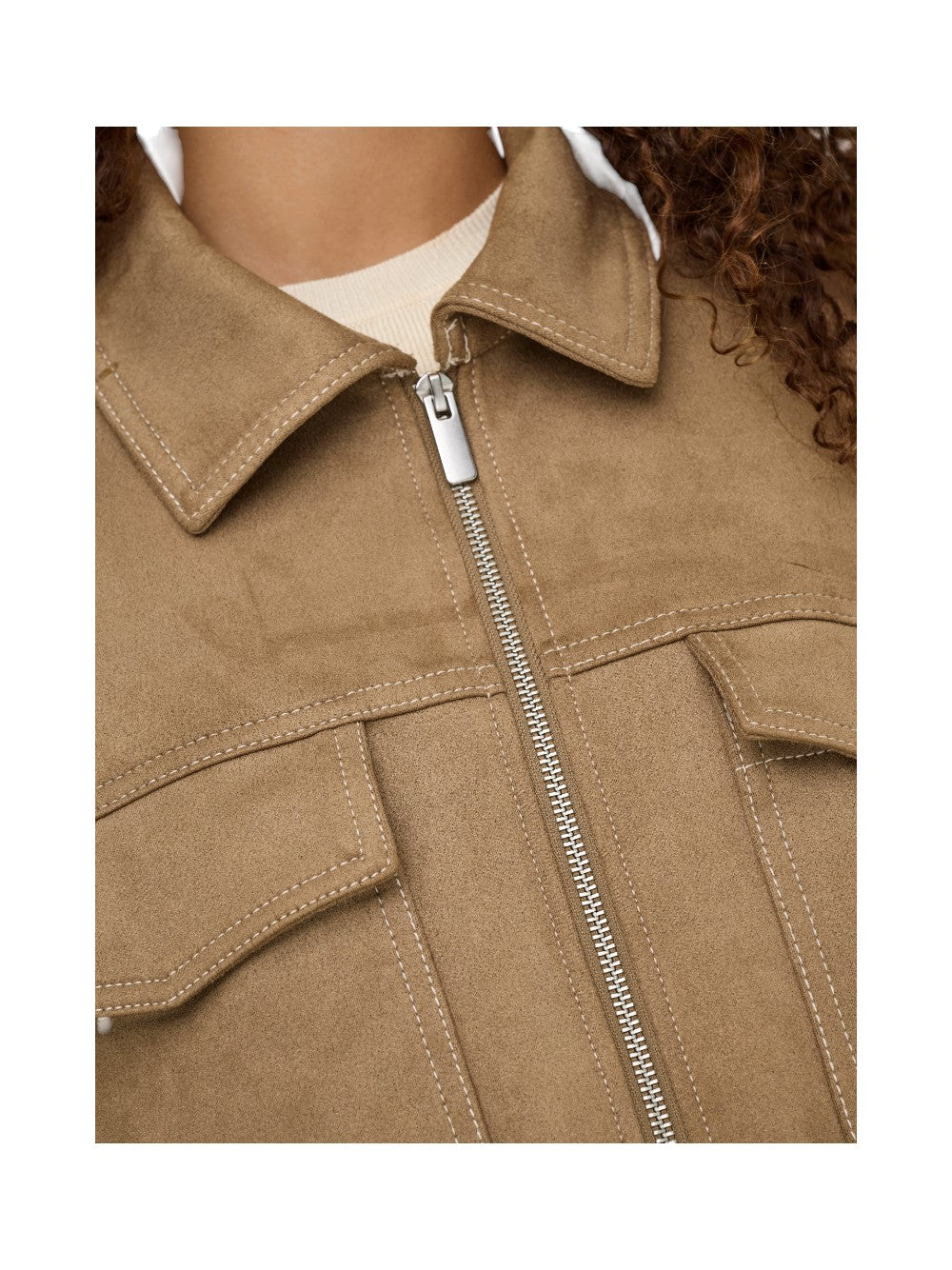 ONLY Giubbino Donna ONLSTINA FAUX SUEDE 15351260