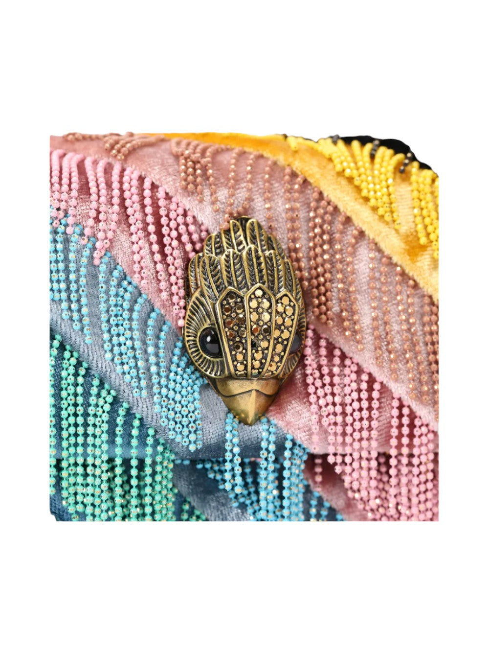 Kurt Geiger Borsa Donna MINI KENSINGTON FRINGES MINI KENSINGTON FRINGES