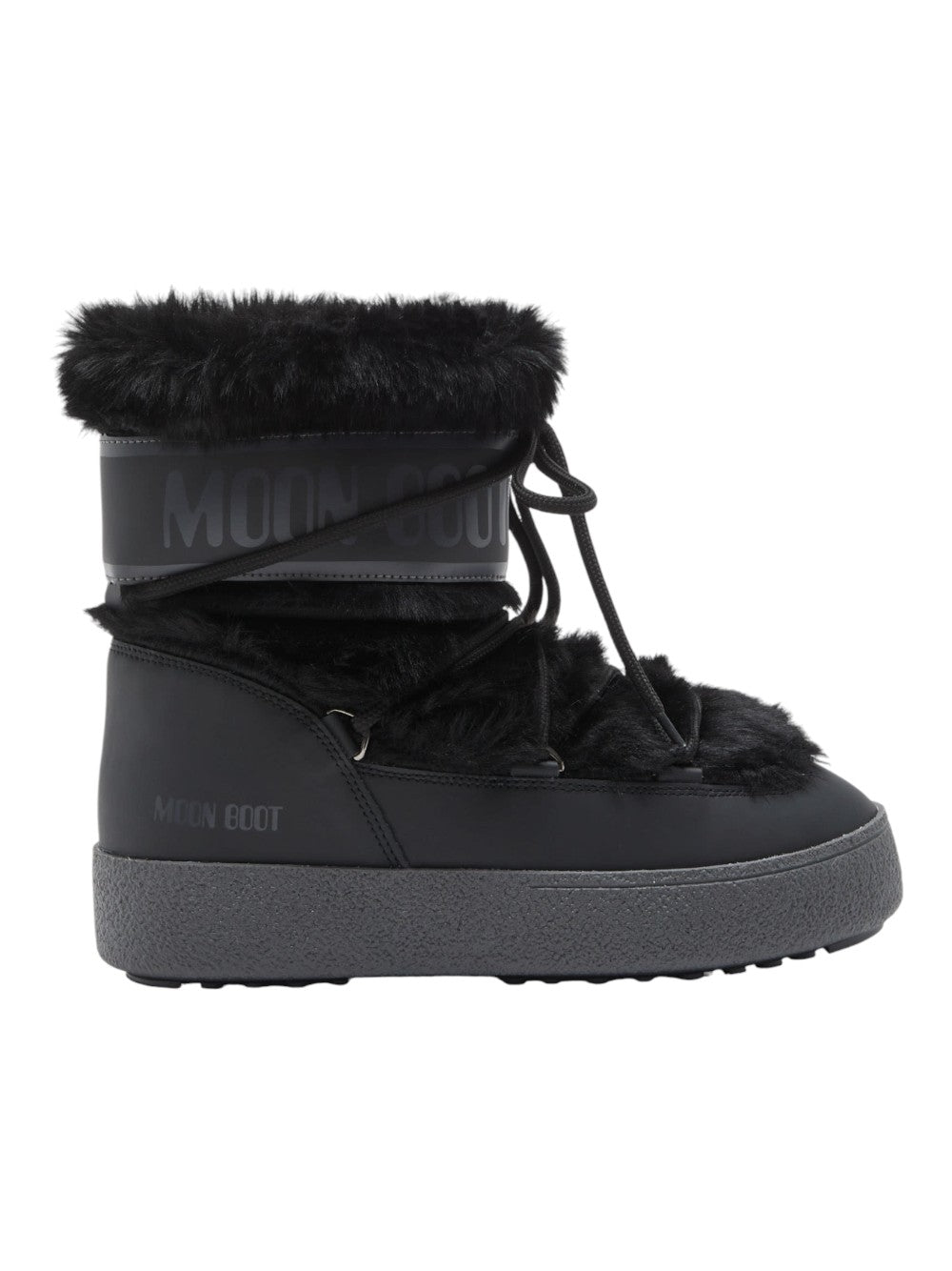 Moon Boot stivali Unisex adulto LTRACK FAUX FUR WP 80D2450130-N001