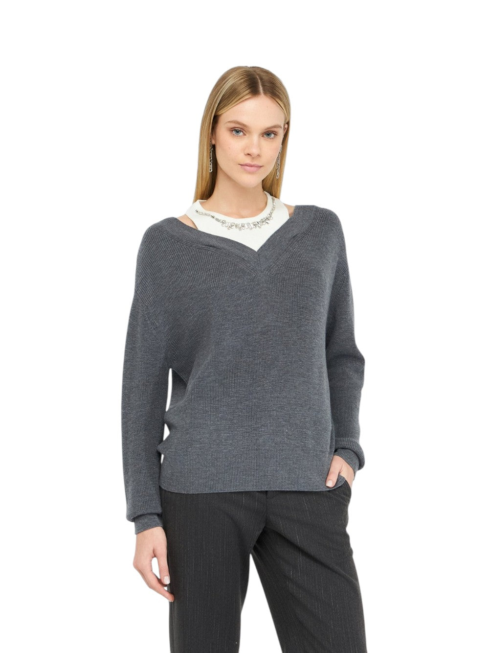 Liu Jo Maglia Donna  MF5126MA85Q 03738