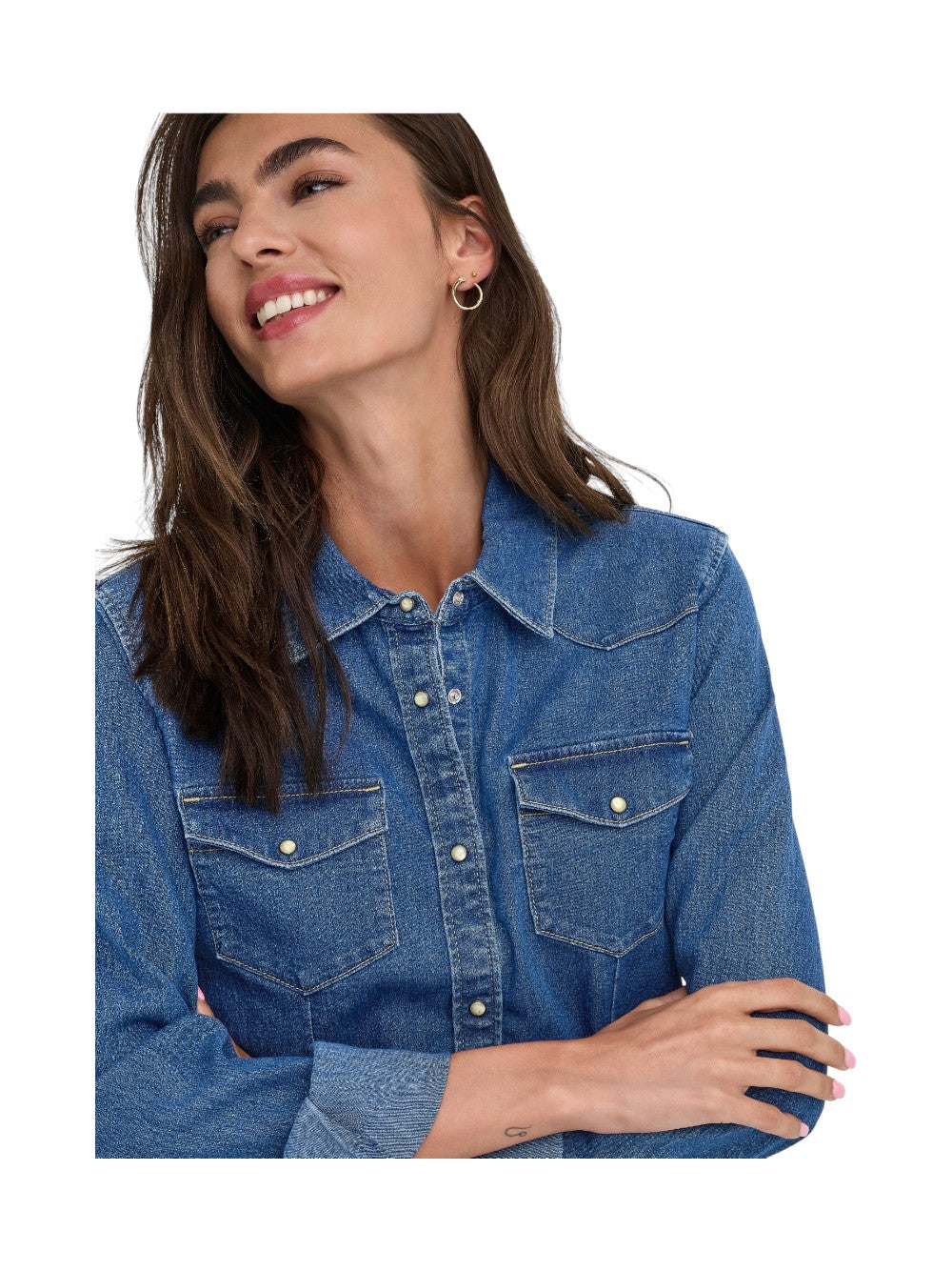 ONLY Camicia Donna ONLSASIA L/S STRETCH FIT 15352339