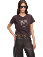 Pinko T-SHIRT Donna QUENTIN T-SHIRT JERSEY RICAMO 100535A3JP L72