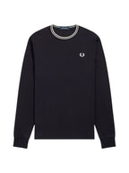 Fred Perry T-shirt Uomo FP LS TWIN TIPPED T-SHIRT M9602 184