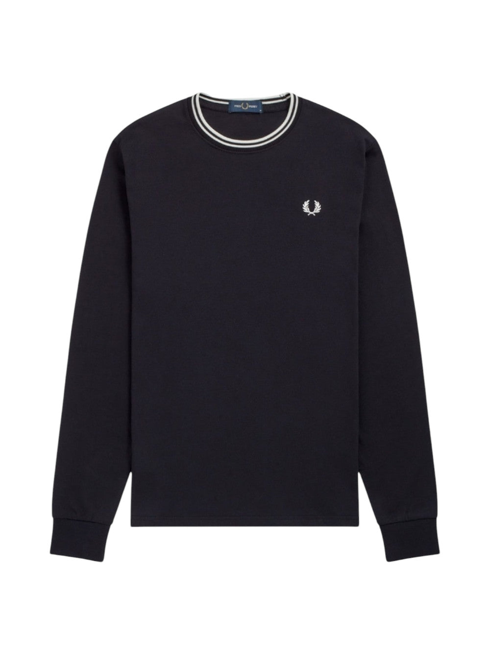 Fred Perry T-shirt Uomo FP LS TWIN TIPPED T-SHIRT M9602 184