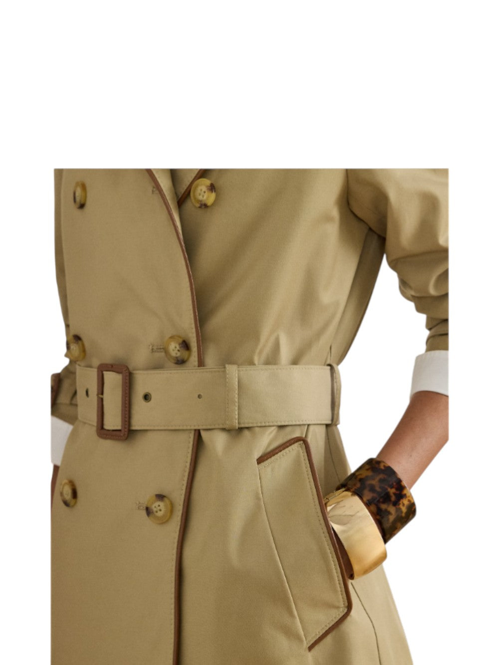 Lauren Ralph Lauren Trench Donna BLT DB PU TR-LINED-TRENCH 297P10892002