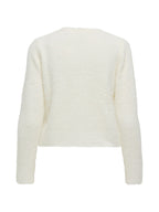 ONLY Cardigan Donna ONLPETRA LS PEARL O-NECK CARDI CC KNT 15350655