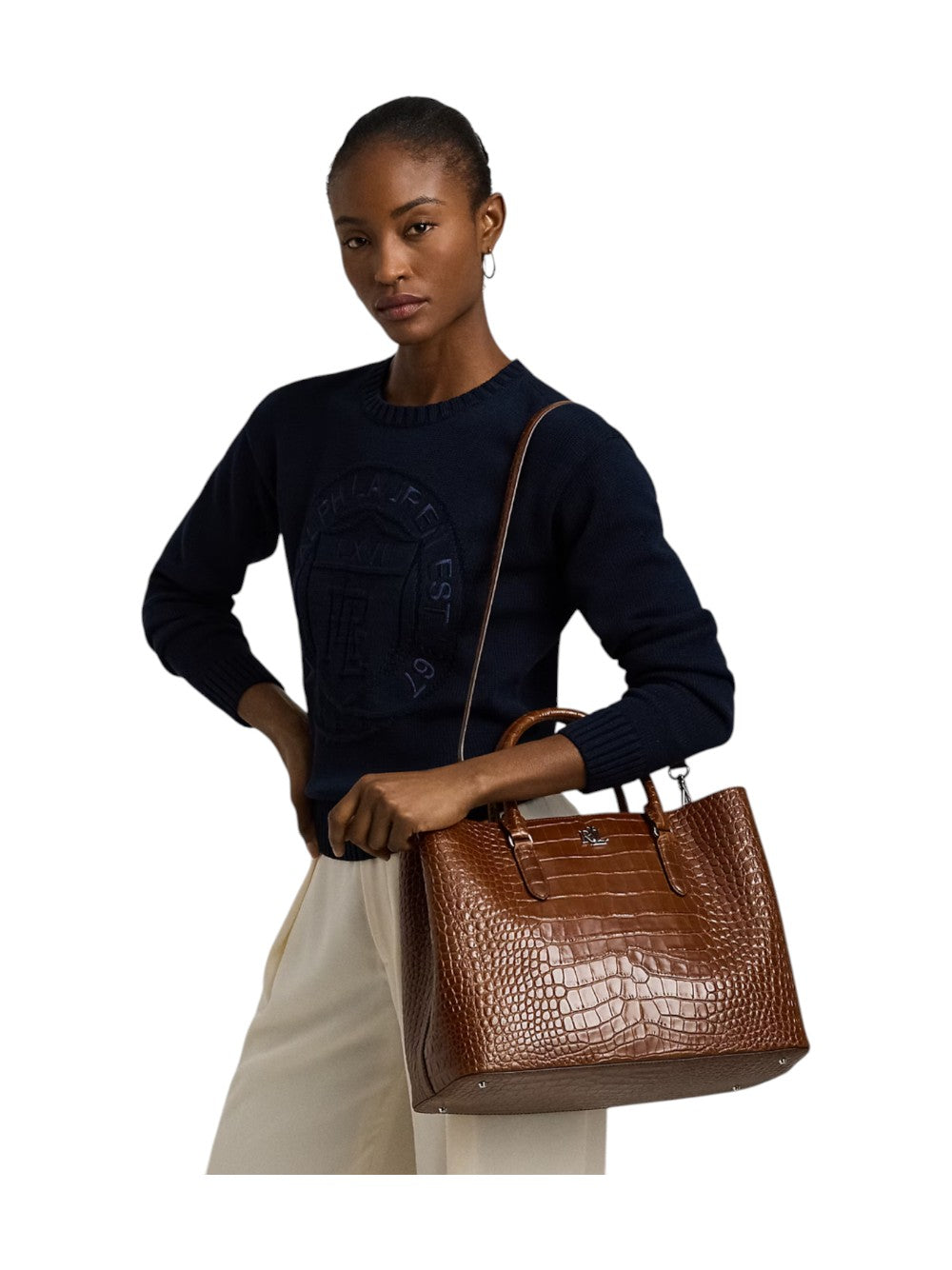 Lauren Ralph Lauren Borsa Donna MARCY 36-SATCHEL-LARGE 431942189 002