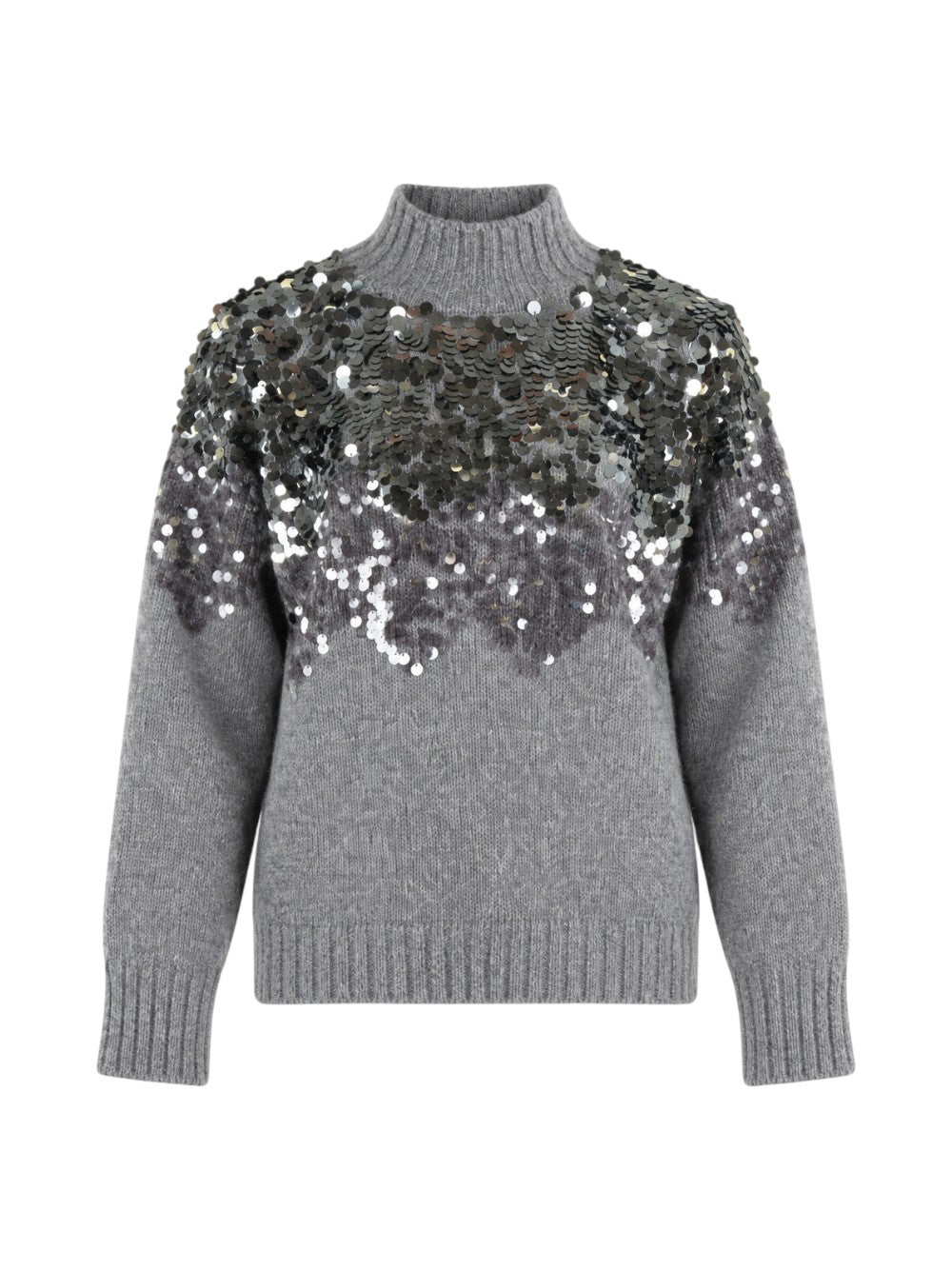 Liu Jo Maglia Donna MAGLIA CHIUSA M/L RICAMO PAILL CF6258MA63S 02050