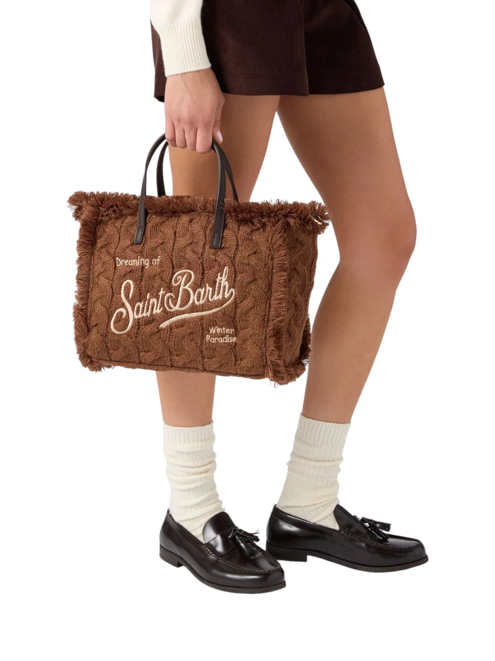 MC2 Saint Barth Borsa Donna COLETTE WOOL BRAID N COL0047 01842M