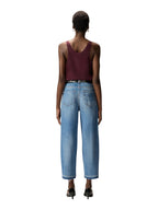 Pinko Jeans Donna ESTELLE EGG DIRTY BLUE DENIM 103857A341PJF