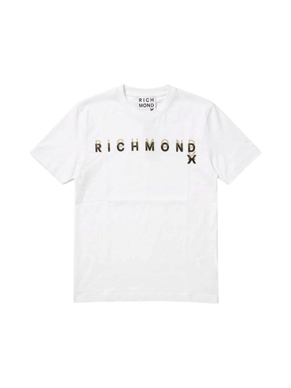 John Richmond T-SHIRT Uomo DERAB UMA26027TS WHITE