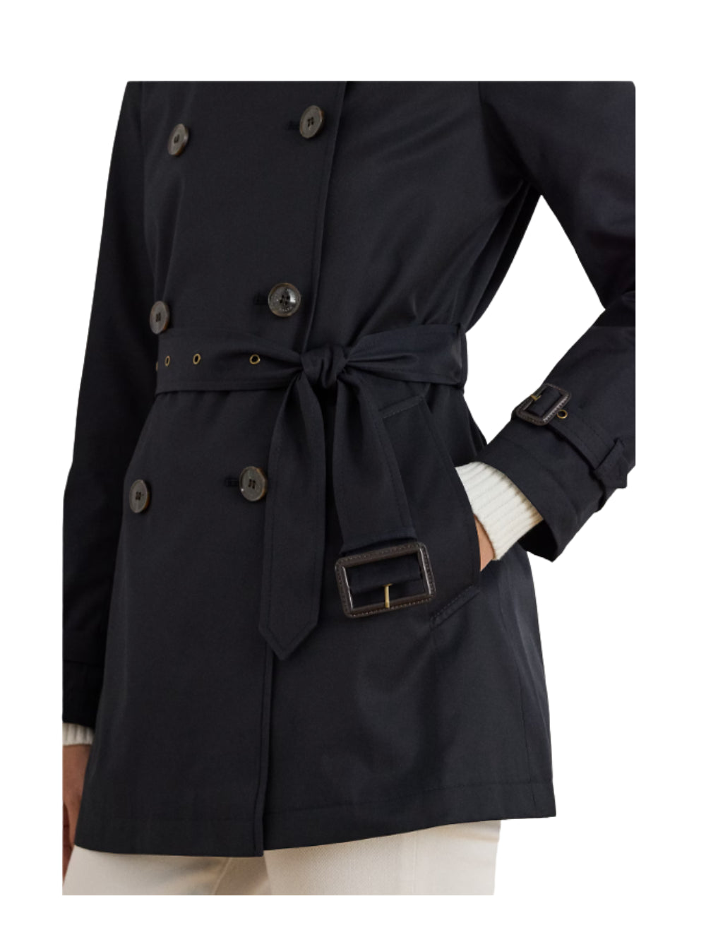 Lauren Ralph Lauren Trench Donna DB BLT TR30"-LINED-COAT 297967126004