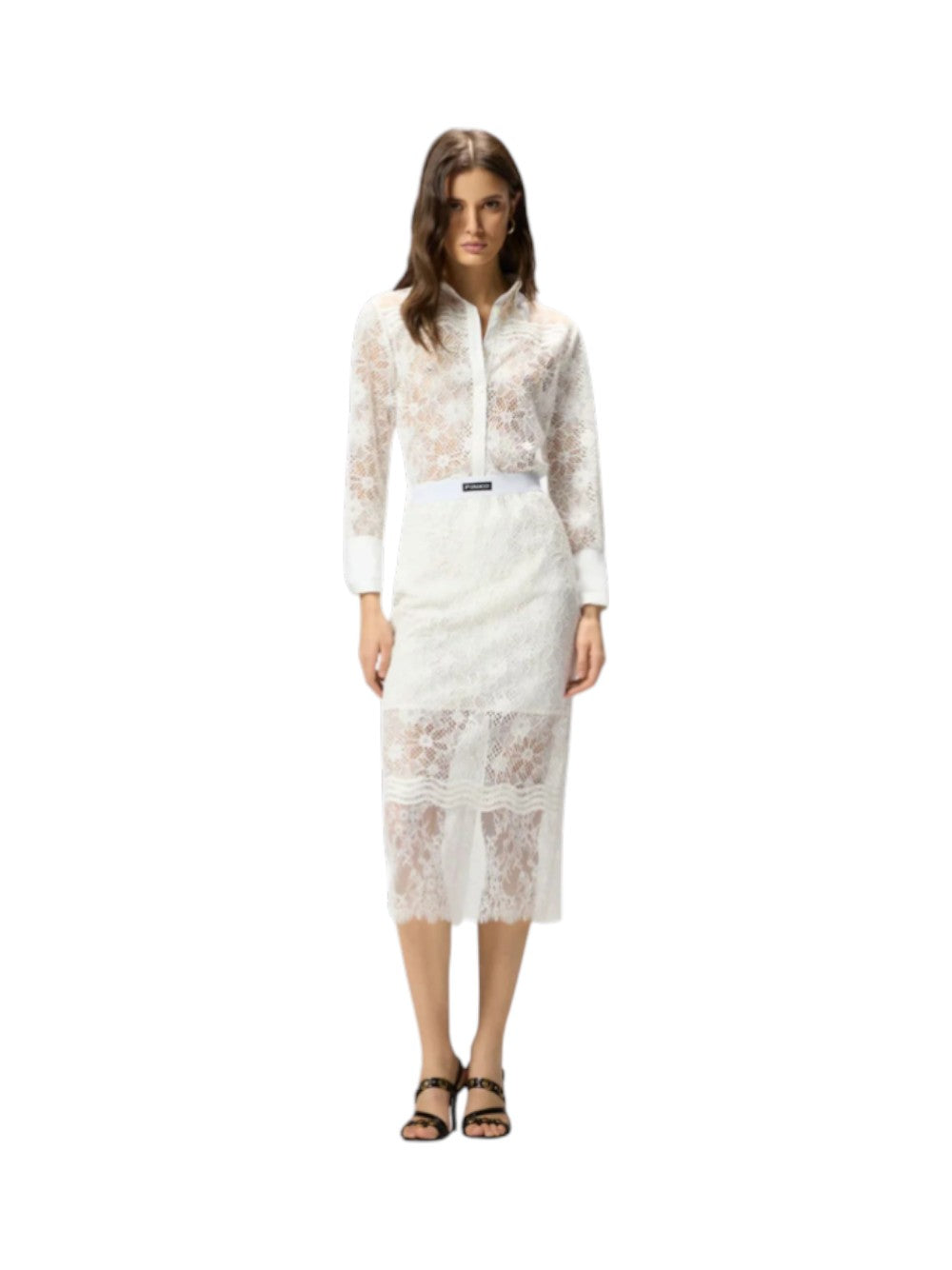 Pinko Gonna Donna HARMONIE GONNA PIZZO REBRODE 106664A381Z05