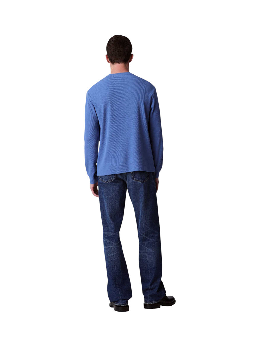 Calvin Klein Felpa Uomo WAFFLE BADGE LV040EM217