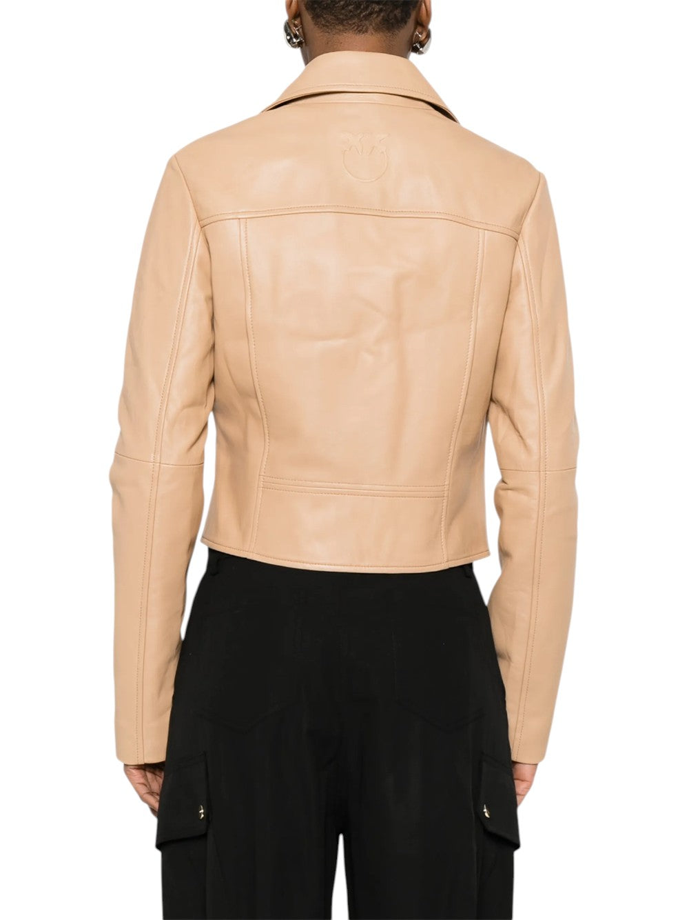 Pinko GIUBBINO Donna NEW SENSIBILE CHIODO NAPPA 106247A32ID41