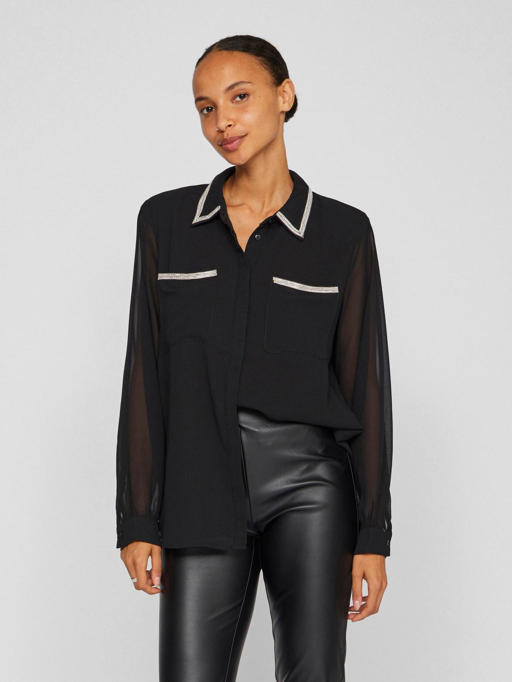 VILA camicia Donna 14101501