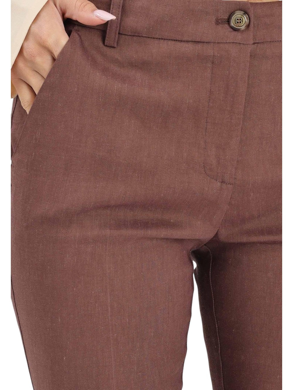 Pinko Pantalone Donna BELLO PANTALONE LINO STRETCH 100155A34IL78