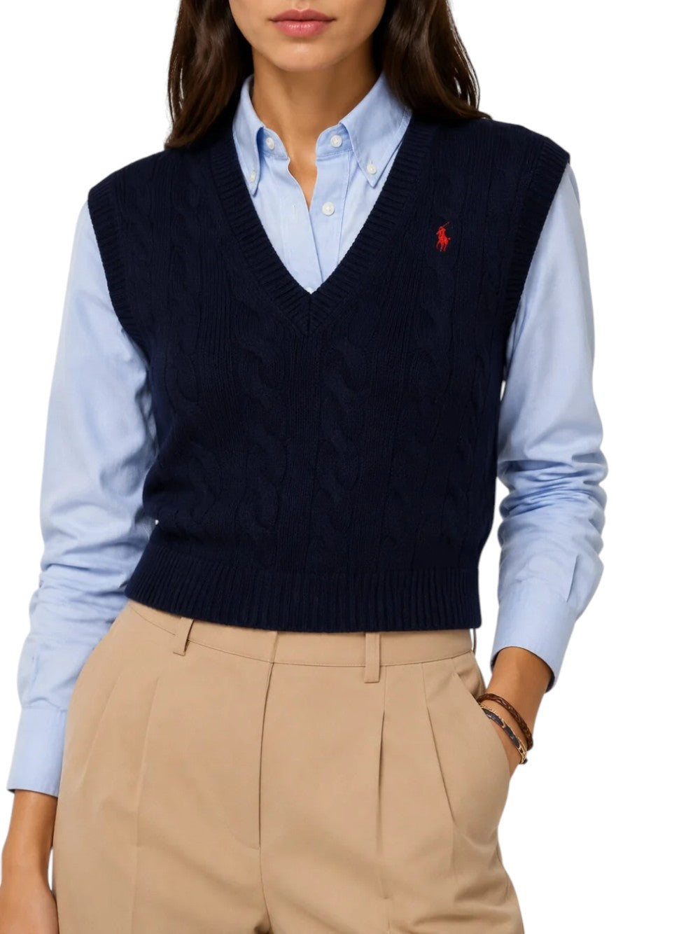 Polo Ralph Lauren Maglia Donna SLV VN PO-SLEEVELESS-PULLOVER 211949994500