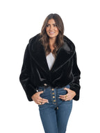 Yes London Cappotto Donna Giacca Ecovisone ECO/036