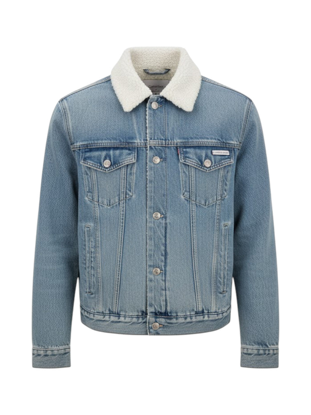 Calvin Klein Giubbino Uomo SHERPA TRUCKER LV04RD737G 01J