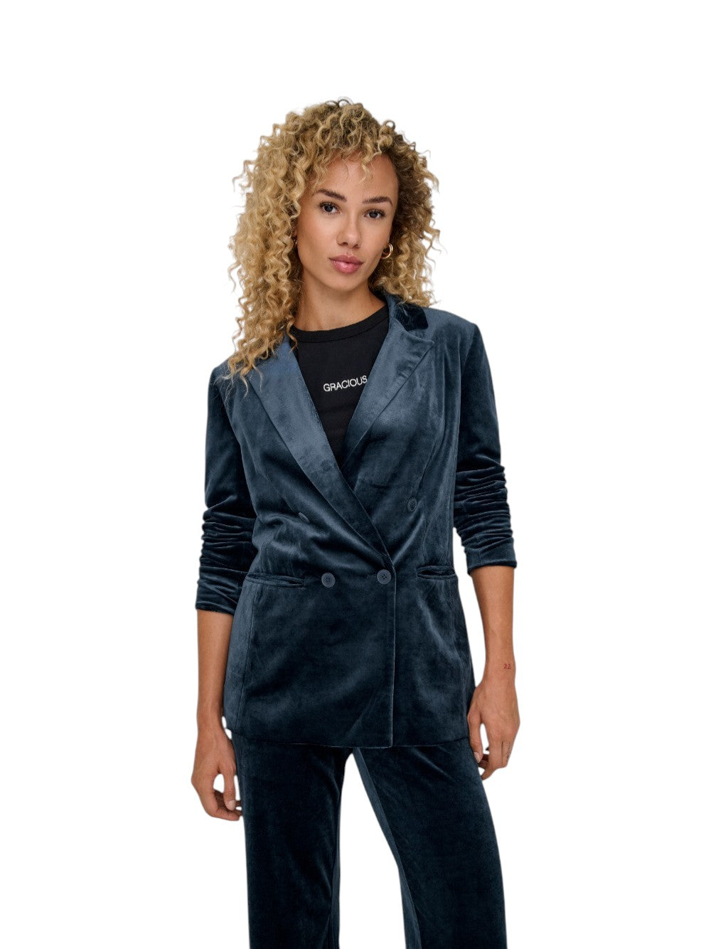 ONLY Giacca Donna ONLASTRID-ELSY L/S FIT VELVET BLAZER TLR 15335850
