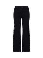 Liu Jo Jeans Donna PANT.STRAIGHT FRANGE R.W. UF6226D0393 88000