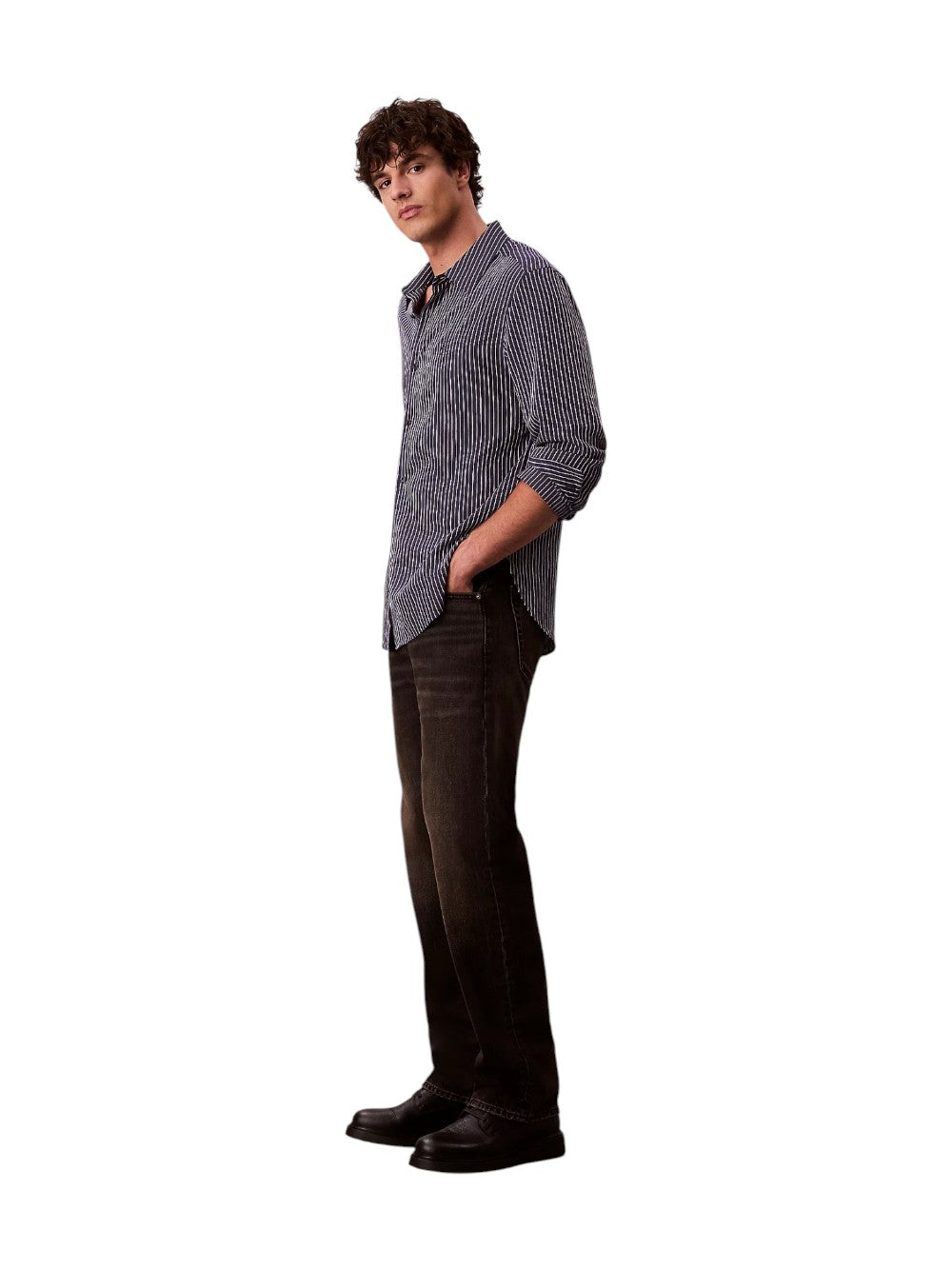 Calvin Klein Jeans Uomo 90S STRAIGHT LV04RD724G 01G
