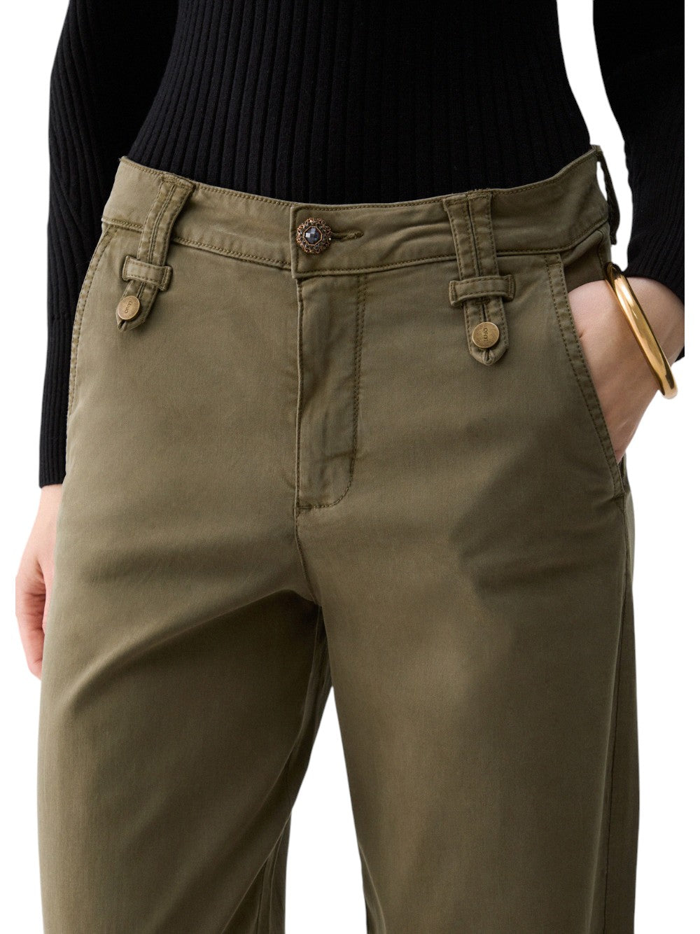 Liu Jo Pantalone Donna M.W. FLARE CROPPED WF6125T709A 90510