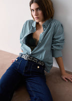 Liu Jo Camicia Donna CAMICIA CON BOTTONI SMALTATI CF6195T796A 03D50