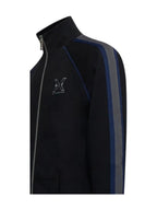 John Richmond Felpa Uomo ZIP BOTRO UMA25033FE BLACK