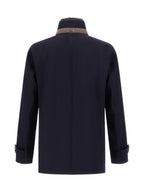 Herno Trench Uomo CARCOAT CON COLLO IN MONTONCINO IM000369U33186 9200