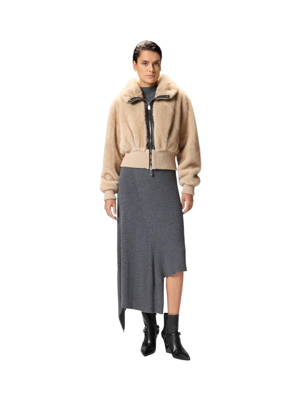 Pinko Simil Pelliccia Donna BAGELS BOMBER 105399A2PI C60