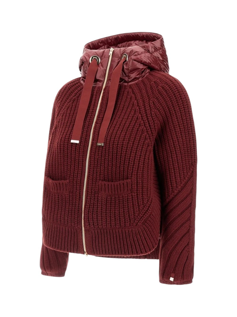 Herno GIUBBINO Donna PIUMINO IN MAGLIA CON SCHIENA IN NYLON MP000150D70016