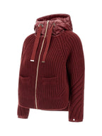 Herno GIUBBINO Donna PIUMINO IN MAGLIA CON SCHIENA IN NYLON MP000150D70016