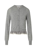 Liu Jo Cardigan Donna MAGLIA APERTA M/L CON TESSUTO WF6034MA16R 02050