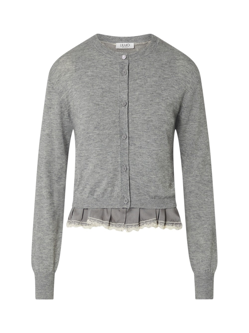 Liu Jo Cardigan Donna MAGLIA APERTA M/L CON TESSUTO WF6034MA16R 02050