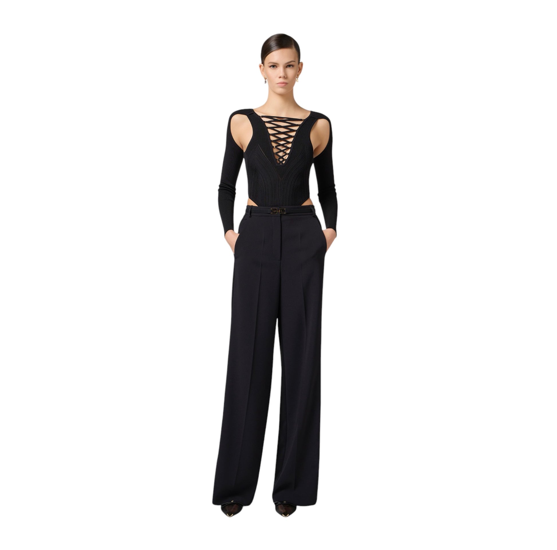 elisabetta franchi pantalone Donna PA08751E2