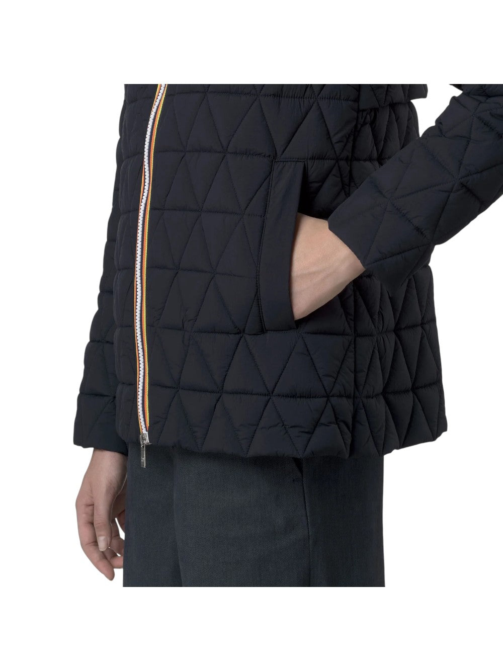K-Way GIUBBINO Donna MADLAINE DIAMOND QUILTED WARM K2136FW K89