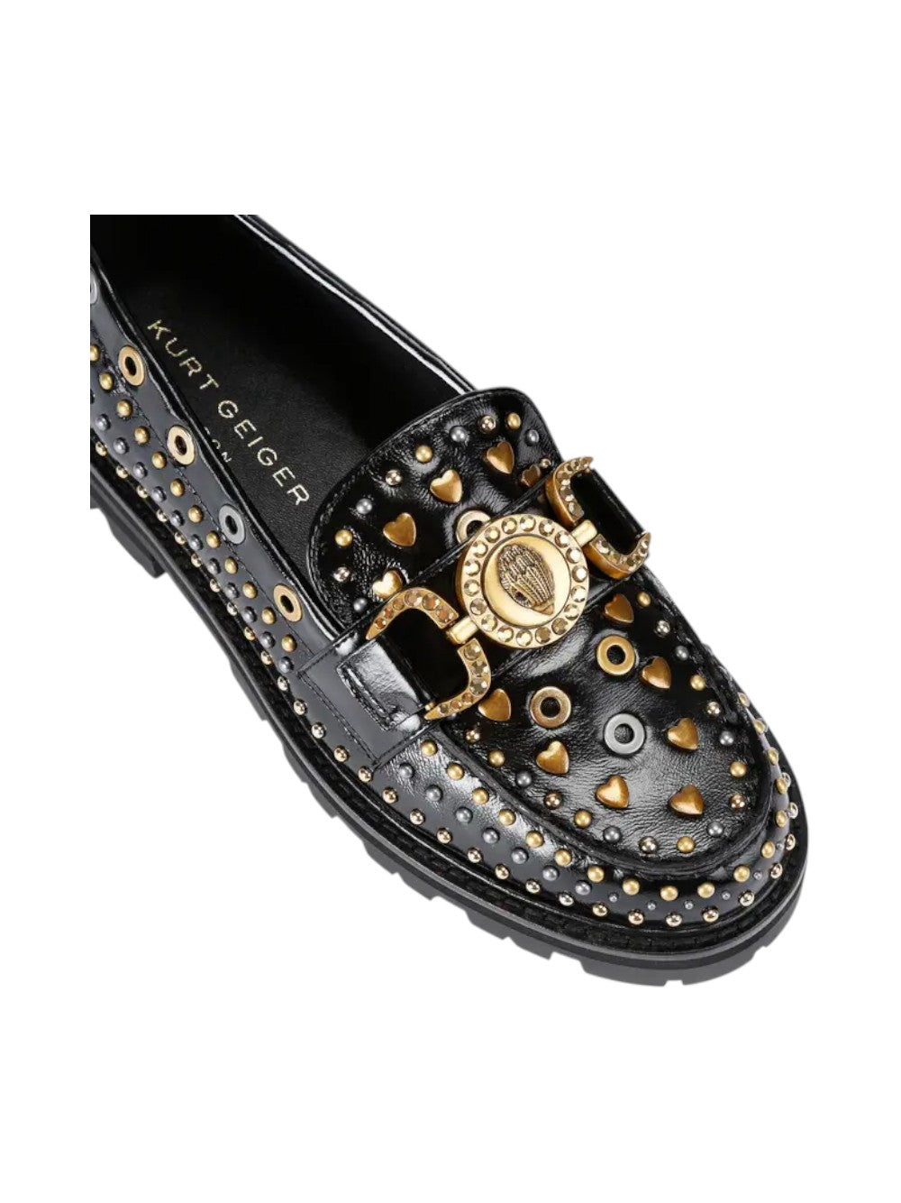 Kurt Geiger Mocassino Donna MANSION STUD LOAFER 225-MANSION STUD LOAFER