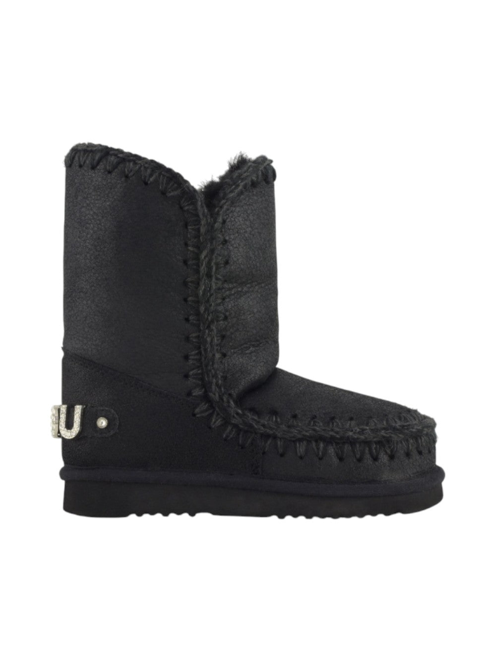 Mou stivali Donna Eskimo 24  rhinestones logo MU.FW101037B CB