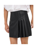 ONLY Gonna Donna ONLARTZY HW FAUX LEA PLE SKIRT PNT 15353576