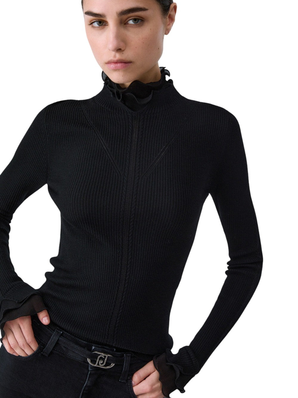 Liu Jo Maglia Donna MAGLIA CHIUSA M/L ROUCHES TESS CF6043MA82O 22222