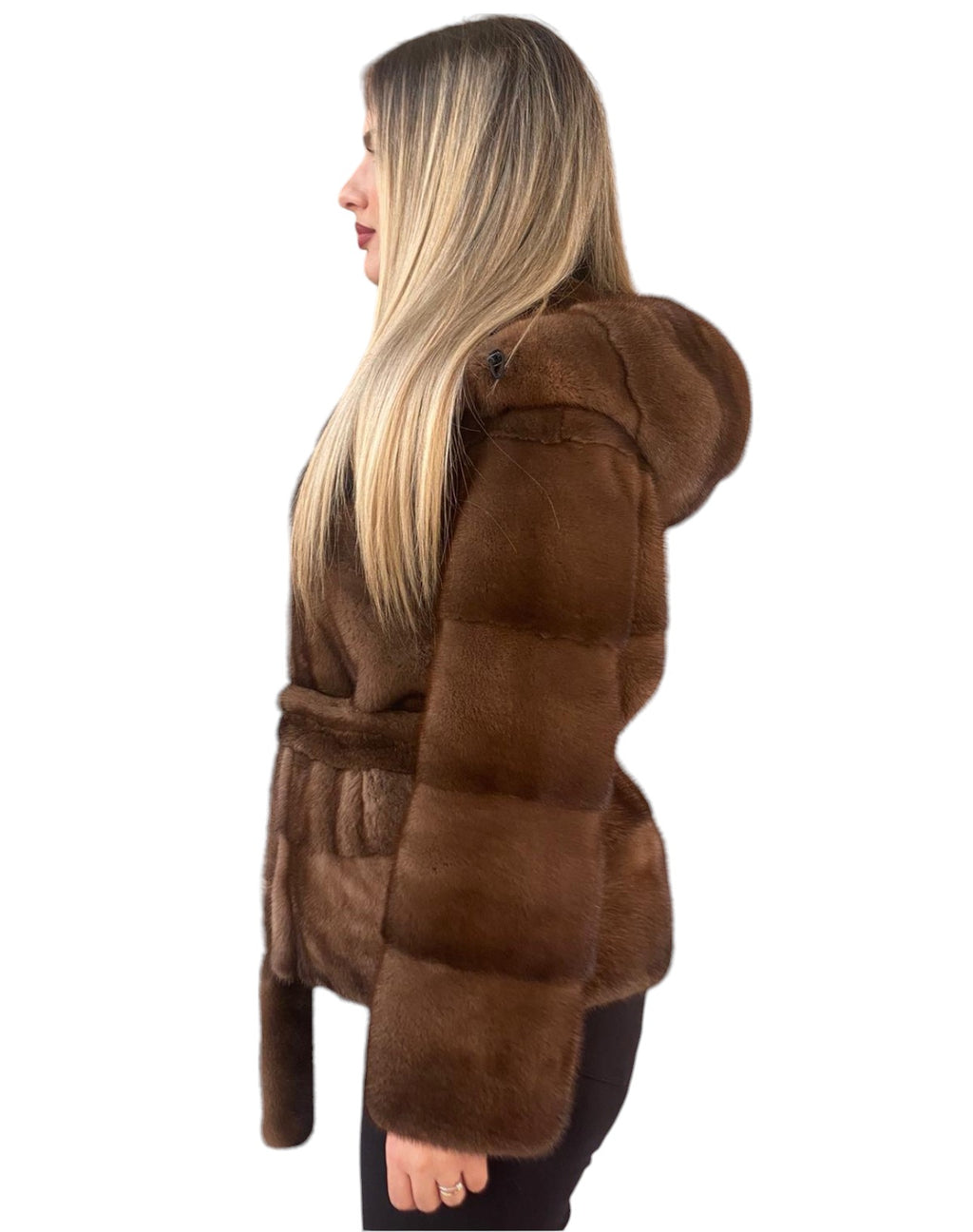 Yes London Women's Fur Coat LC/2069