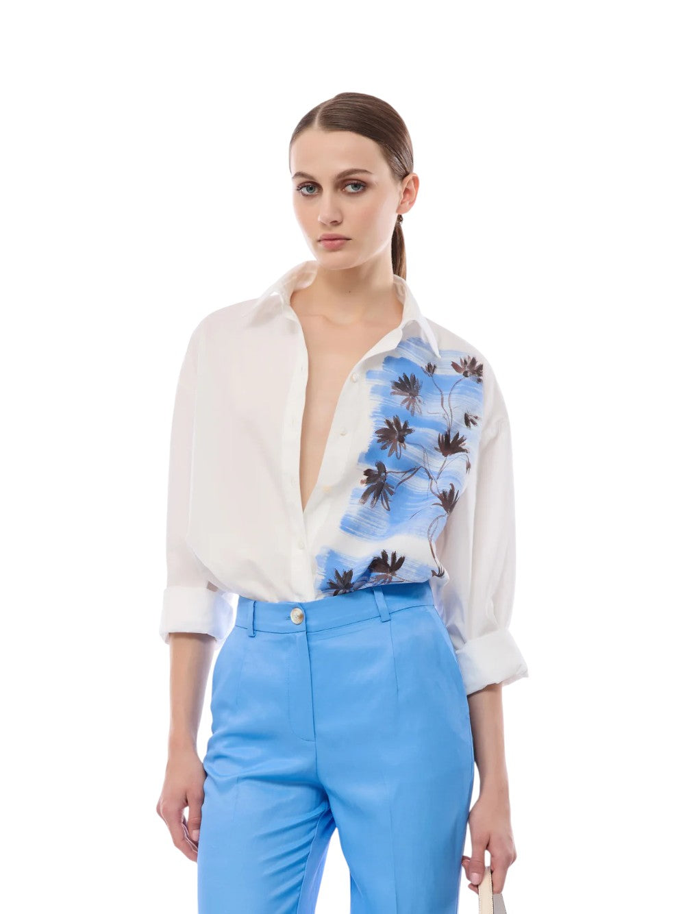 Nenette Camicia Donna Flame 41BB-Flame