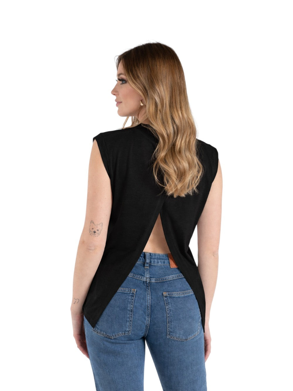 Dondup T-SHIRT Donna  DS080 JF0350D 999