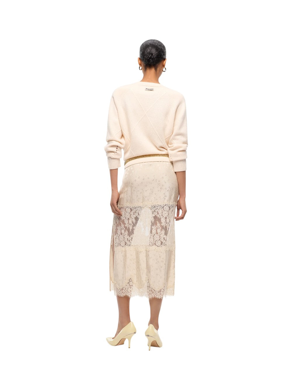 Pinko Maglia Donna BERNA PULL ARGYLE TRAFORATO 107377A3JE C15