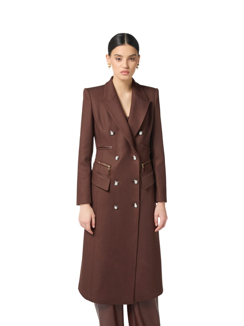 Elisabetta Franchi Cappotto Donna  CP01056E2EA3
